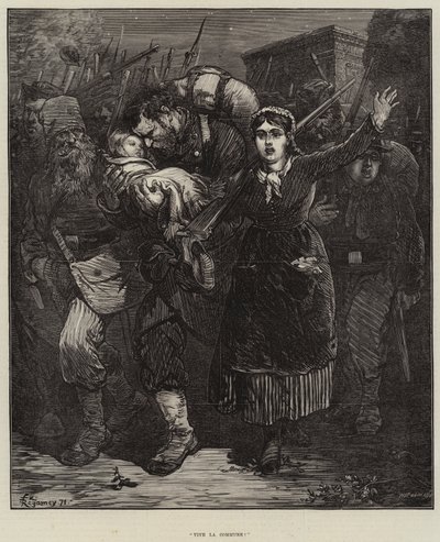 Vive la Commune! by Felix Regamey